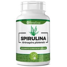Imagem de Spirulina - Prime Ervas Com 120 Cápsulas De 500Mg
