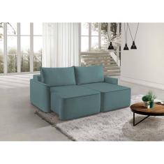 Imagem de Sofá Retrátil 260cm 4 Lugares Moon 2325 Verde