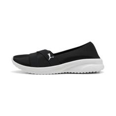 Imagem de PUMA Tênis feminino Adelina 2 Sapatilha de balé, Preto/branco, 36