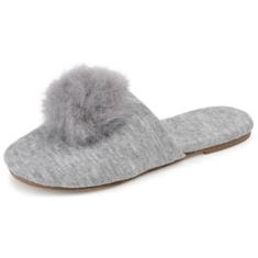 Imagem de Journee Collection Chinelos Femininos, Cinza, 12