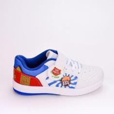 Imagem de Tênis Infantil Kidy Hype Personagem Gato Galáctico Branco - KIDY CALÇA