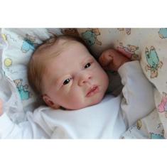 Bebe Reborn Menino 100% Silicone 47 Cm - Lucas - Full