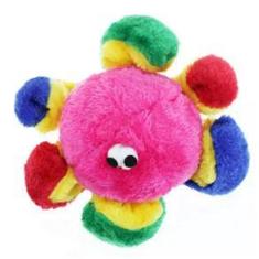 Imagem de Brinquedo Para Cães Pelúcia Polvo Colorido - Western PREM-109