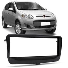 Imagem de Moldura Painel 1Din Fiat Palio 2012 Grand Gran Siena Black Piano