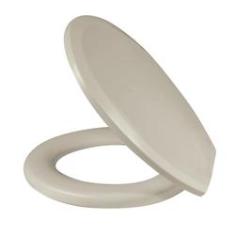 Imagem de Assento Sanitário Universal Oval Plus Almofadado Bege