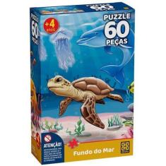 Imagem de Quebra Cabeça Puzzle 60 Peças Fundo Do Mar Grow