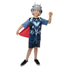 Imagem de Fantasia Thor Ragnarok Infantil Com Mascara Guerra Infinita - Fantasia