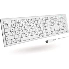 Imagem de Teclado Macally QKEYB 104 tecla USB tamanho completo para Mac