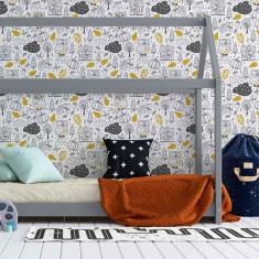 Imagem de Papel De Parede Adesivo Infantil N03009 0,58X3,00M