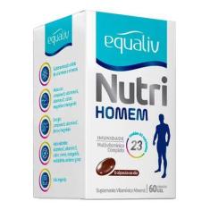 Imagem de Suplemento Nutri Homem Com 60 Cps  Equaliv