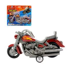 Imagem de Super Moto Pullback Brinquedo: Divirta-se acelerando com essa incrível miniatura!