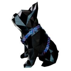 Imagem de Peitoral Com Guia Para Cachorro Modelo H Coleira De Passeio Facepet