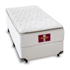 Imagem de Cama Box Viúva com Colchão Cashmere - Molas 120x200