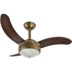 Imagem de Ventilador De Teto Infinity Max Verde Fumê 3 Pás Mdf Tb 220V+Controle