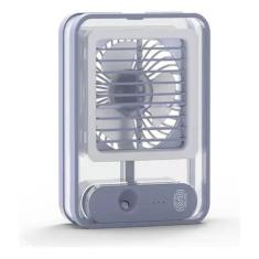 Imagem de Mini Ventilador Com Umidificador Portátil De Ar E Água Fan