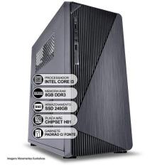 Imagem de Computador Desktop, Intel Core I3 4º Geração, 8Gb Ram, Ssd