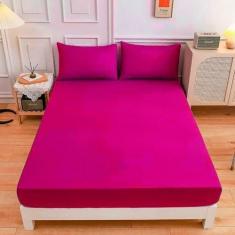 Imagem de Lençol de Cama Simples Toque 100% Acetinado Clean - DECORALAR, King, P