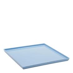 Imagem de Prato Square Quadrado 27x27  em Polipropileno Linha Tendência Vemplast