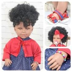 Boneca Bebe Realista Tipo Reborn Yasmin C/ Acessórios 1172 em Promoção é no  Buscapé