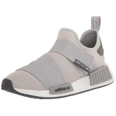 Imagem de adidas Originals Tênis feminino NMD_R1, cinza/branco/cinza, 38, Cinza/branco/cinza