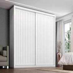 Imagem de Guarda-roupa Coliseu 2 Portas 6 Gavetas Branco Absoluto