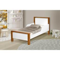 Imagem de cama infantil meli com proteção lateral