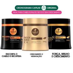 Imagem de Cronograma Capilar Cavalo Forte Encorpa Fios Mandioca 500G - Haskell