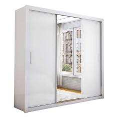 Imagem de Guarda Roupa Casal Com Espelho Valência/ Malibu 03 Portas 04 Gavetas Tcil Móveis