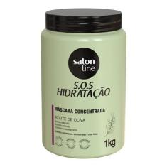 Imagem de Máscara Capilar S.O.S Hidratação Ultra Cachos Salon Line 1Kg