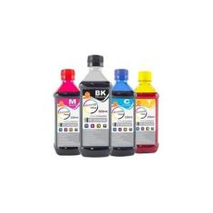 Imagem de Kit Tinta HP Compatível Marpax BK 500ml e Coloridas 250ml