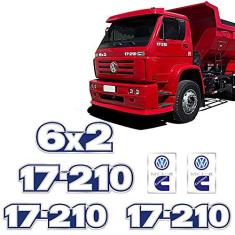 Imagem de Kit Adesivos 17-210 Emblemas Caminhão Cummins 6x2 Volkswagen