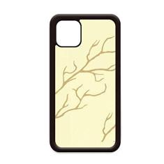 Imagem de Capa com estampa de plantas abstratas para iPhone 12 Pro Max para Apple Mini Mobile Case