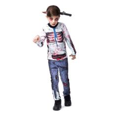 Imagem de Fantasia De Zumbi Infantil Walking Dead Halloween Festas