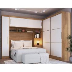 Imagem de Dormitório Modulado Casal 6 Portas Classic Móveis Castro