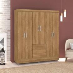Imagem de Guarda Roupa 6 Portas Urus Nature