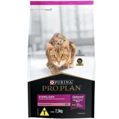 Imagem de Ração Pro Plan Cat Sterilized Gatos Adulto Castrados 7,5Kg