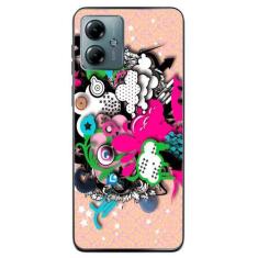 Imagem de Capa Adesivo Skin104 Verso Para Motorola Moto G14 - KawaSkin