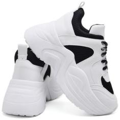 Imagem de Tênis Chunky Feminino Macio Estilo Versátil-Feminino