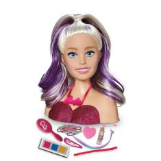 Novo Salãozinho De Beleza Da Barbie Com Cartela De Maquiagem