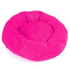 Imagem de Cama Pelúcia Pet Cachorro Gato Rosa Nuvem P-M-G - Tornado Pet
