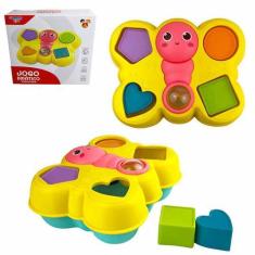 Imagem de Brinquedo Jogo Didático Borboleta Cubos Para Bebês Educativo - Marca