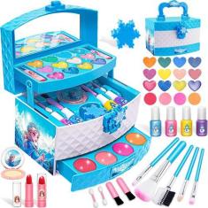Imagem de Kit de maquiagem Eye Sun para meninas de 3 a 12 anos com tema Frozen