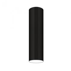 Imagem de Plafon Viena Tubo 30Cm Conti Iluminação Preto Micro