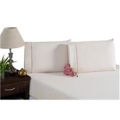 Imagem de Lençol Com Elástico E Fronhas Ponto Palito Algodão Palha