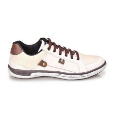 Imagem de Tênis Masculino Couro Polo Sapatênis Casual Confortável - Hankook, Bra