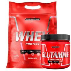 Imagem de Nutri Whey Protein 907g Refil +Glutamina 300g Integralmedica, Chocolat
