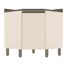 Imagem de Balcão Canto Oblíquo 1 Porta Com Tampo Connect - Móveis Henn