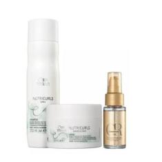 Imagem de Kit Wella Nutricurls & Oil Reflection (3 Produtos)