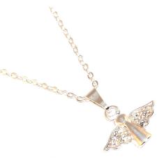 Imagem de Colar Cordão Anjo da Guarda Protege Folheado Prata