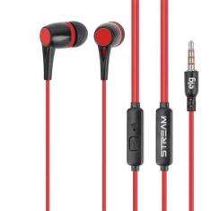 Imagem de Fone de Ouvido com Microfone STR05RB Vermelho - ELG